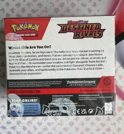 Pokémon TCG Destined Rivals Sealed Booster Box 36 Packs - Image 8