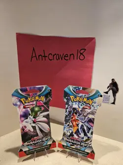 Pokemon Scarlet & Violet Paradox Rift Booster Pack - ONE PACK - 20 PACKS LEFT - Image 1