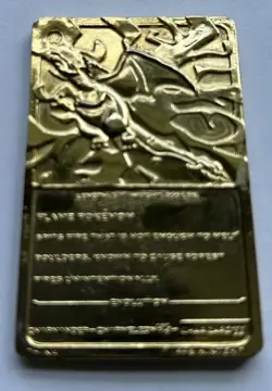 Pokemon 23K Gold Plated Trading Card "CHARIZARD" Burger King 1999 - Image 14