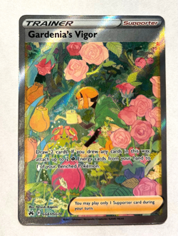 Pokemon Crown Zenith - OFF CENTER - GARDENIA'S VIGOR - GALARIAN GAL GG61/GG70 OC - Image 4