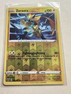 Zeraora 061/185 - Reverse Holo - Rare - Vivid Voltage - Pokémon TCG - Image 1