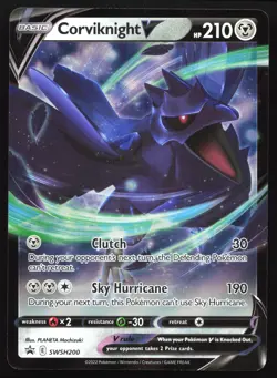 Corviknight V SWSH200 Sword & Shield Black Star Promo NM Pokemon Card - Image 1