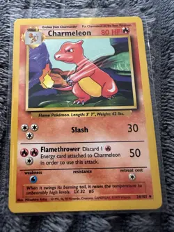 Charmeleon 024/102 - Non Holo - Base Set - 1999 Pokémon TCG - Vintage - Image 3