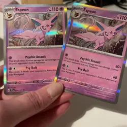 Pokemon TCG Espeon 033/131 HOLO- Prismatic Evolutions- Pack Fresh- NM/M. - Image 4