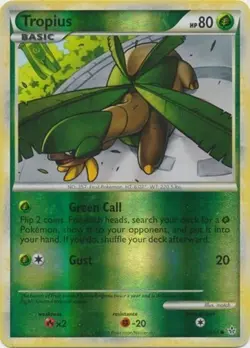 Tropius - 66/95 - Common - Reverse Holo NM, English Pokemon Unleashed - Image 1