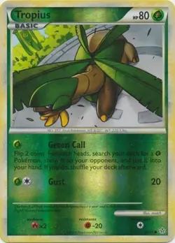 Tropius - 66/95 - Common - Reverse Holo NM, English Pokemon Unleashed - Image 2