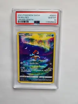 Keldeo - GG07/GG70 PSA 10 Crown Zenith Gallery Pokemon - GEM MINT - Image 10