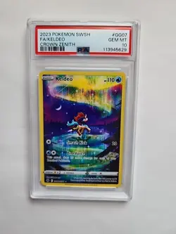 Keldeo - GG07/GG70 PSA 10 Crown Zenith Gallery Pokemon - GEM MINT - Image 2