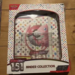 Pokémon 151 Binder Collection - Brand New - packs removed 2 - Image 1