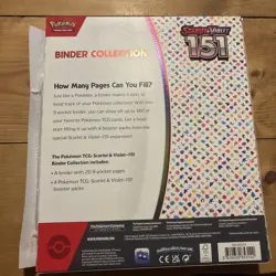 Pokémon 151 Binder Collection - Brand New - packs removed 2 - Image 2