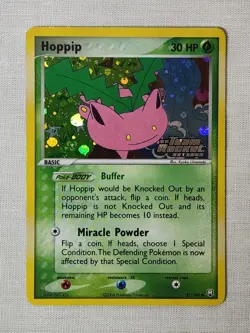NM Hoppip - Reverse Holo 57 Team Rocket Returns Pokemon TCG - Image 1
