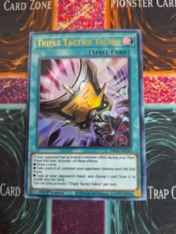 Yu-Gi-Oh! TCG Triple Tactics Talent MP21-EN143 Ultra Rare 1st Edition Near Mint - Image 1