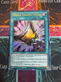 Yu-Gi-Oh! TCG Triple Tactics Talent MP21-EN143 Ultra Rare 1st Edition Near Mint - Image 5