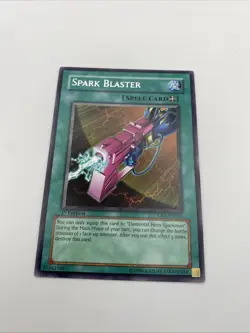 YuGiOh! Spark Blaster CRV-EN047 Ultimate Rare 1st Edition - Image 1