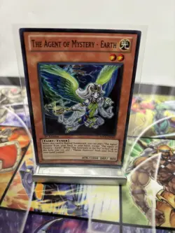 Yu-Gi-Oh! The Agent Of Mystery-Earth 1st Ed. SDLS-EN002 Super Rare NM/LP x1 - Image 1
