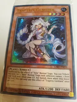 Traptrix Genlisea LART-EN056 SEALED Ultra Rare Limited Edition Yugioh Waifu Feet - Image 2