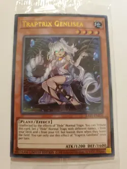 Traptrix Genlisea LART-EN056 SEALED Ultra Rare Limited Edition Yugioh Waifu Feet - Image 4
