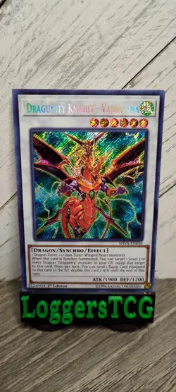Yu-Gi-Oh! Dragunity Knight - Vajrayana / SHVA EN050 1st Edition LP - Image 1