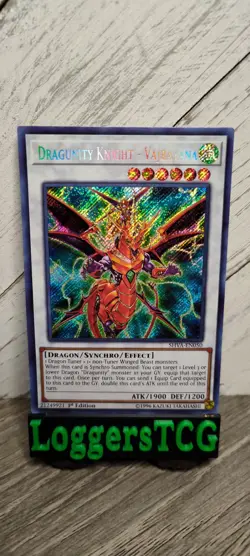 Yu-Gi-Oh! Dragunity Knight - Vajrayana / SHVA EN050 1st Edition LP - Image 2