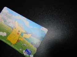 Unused Pokemon Phone Library Card Non Shining Pikachu #2752 EX/VG - Image 6