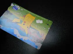 Unused Pokemon Phone Library Card Non Shining Pikachu #2752 EX/VG - Image 7