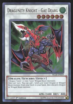Dragunity Knight - Gae Dearg BLLR-EN059 Yu-Gi-Oh - Image 1