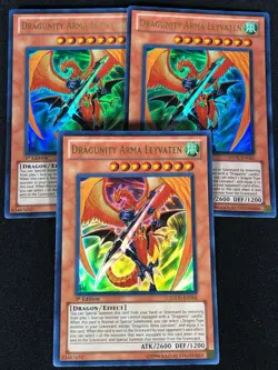 Yugioh Dragunity Arma Leyvaten SDDL-EN001 1ST Ultra x3 (LP) - Image 1