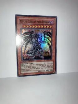 Yugioh Red-Eyes Darkness Dragon ABPF-ENSE2 Super Rare Holo - Image 1