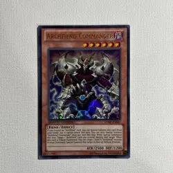 YU-GI-OH! Archfiend Commander Shonen Jump Magazine Promotional Cards NM - Image 4