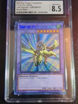 Gaia the Dragon Champion LOB-EN125 Legend of Blue Eyes White Dragon (25th... - Image 5