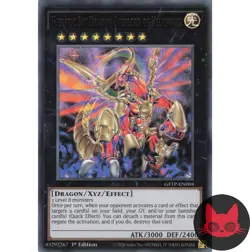 Yugioh Hieratic Sky Dragon Overlord of Heliopolis GFTP-EN004 Ultra Rare 1st NM - Image 3