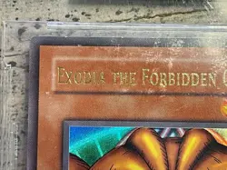 Yu-Gi-Oh! Exodia the Forbidden One 1st Ed LOB-124 Legend Blue Eyes Error BGS 9.5 - Image 16