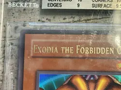Yu-Gi-Oh! Exodia the Forbidden One 1st Ed LOB-124 Legend Blue Eyes Error BGS 9.5 - Image 5