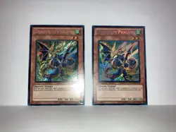 Yugioh Dragunity Phalanx HA03-EN035 Secret Rare 1st Edition X2 NM - Image 6