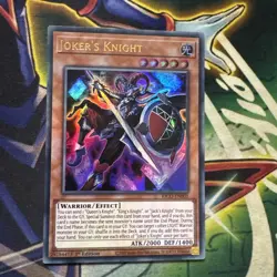 Yugioh! Joker's Knight KICO-EN002 Ultra Rare 1st Edition NM - Image 1