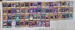 Vintage 1996 LOT OF 130 YUGIOH CARDS Game Worn Used! - Image 4