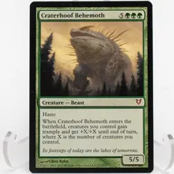 MTG Craterhoof Behemoth, Light Play, English Avacyn Restored - Image 1