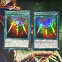Yugioh! Swords of Revealing Light x2 YGLD-ENB17 Ultra Rare Unlimited NM - Image 1