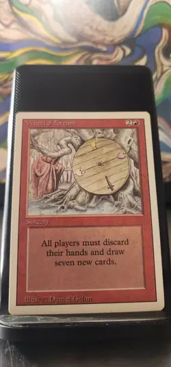 MTG Magic The Gathering Wheel of Fortune  NM! FREE SHIPPING - Image 1