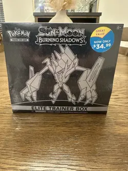 Pokemon 16280241 Sun and Moon Burning Shadows Elite Trainer Box - Image 1