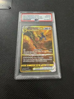 Pokemon Tcg  2023 Psa 10 Origin Forme Dialga Vstar GG68/GG70 Crown Zenith - Image 1