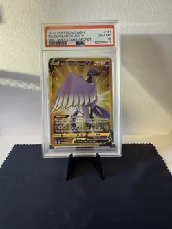 Pokemon TCG: Brilliant Stars Galarian Articuno V 181/172 Secret Rare PSA 10 - Image 2