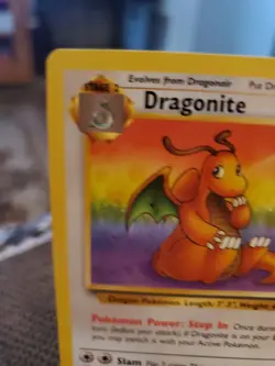 Dragonite 19/62 Rare Non Holo Fossil Set Pokemon Card WOTC 1999 TCG LP++ - Image 11