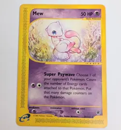 Pokemon TCG Mew 55/165 2002 Nonholo e-card Expedition LP - Image 8