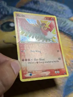 Ho-Oh 1/17 Promo POP Series 5 Holo Rare Vintage Ex Era Pokemon Card MP BLEED - Image 5