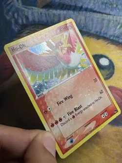 Ho-Oh 1/17 Promo POP Series 5 Holo Rare Vintage Ex Era Pokemon Card MP BLEED - Image 6