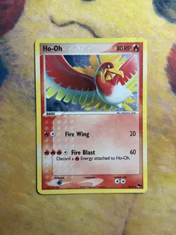Ho-Oh 1/17 Promo POP Series 5 Holo Rare Vintage Ex Era Pokemon Card MP BLEED - Image 9