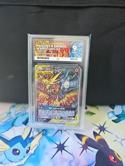 Pokemon TCG Moltres & Zapdos & Articuno GX SM210 Hidden Fates Promo Card - Ace9 - Image 1
