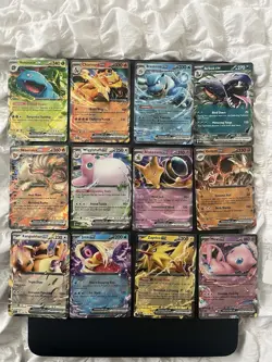 Pokemon TCG Scarlet & Violet 151 All Double Rare Complete Bundle - ALL 12 Cards - Image 1
