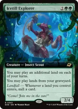 NM Foil R - Icetill Explorer (Extended Art): Edge of Eternities - Image 1